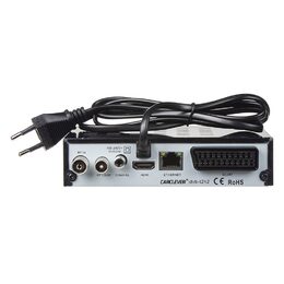 DVB-T2 / HEVC / H.265 set-top box / multimediální přehrávač s USB / SCART / HDMI / RJ45 /