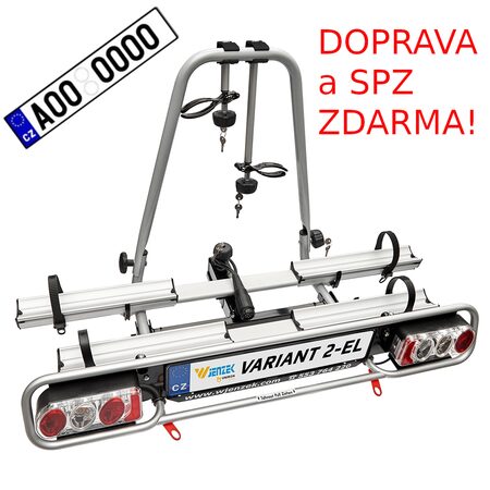 Nosič kol Wjenzek Variant 2 Elektro na tažné zařízení