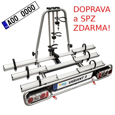 Nosič kol Wjenzek Variant 3 na tažné zařízení