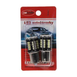 LED BA15s bílá, 12V, 44LED/3528SMD