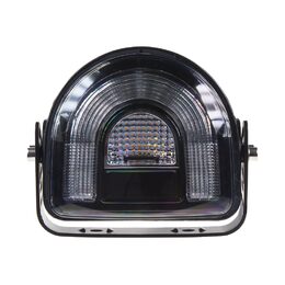 PROFI LED výstražné světlo-oblouk 10-80V modré, 138x126mm