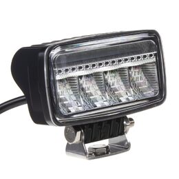 LED světlo obdélníkové s pozičním světlem, 3x7W, 120x113mm