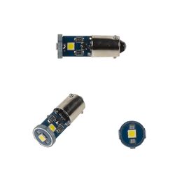 LED BAX9s bílá, 12V, 3LED/3030SMD