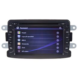 Autorádio pro Dacia, Renault, Opel, Lada s 7" LCD, GPS, ČESKÉ MENU