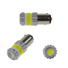 LED BAY15d bílá, dvouvlákno,COB 360°, 9-60V, 12W