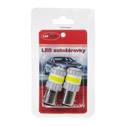 LED BAY15d bílá, dvouvlákno,COB 360°, 9-60V, 12W