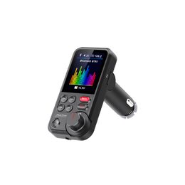 Bluetooth/MP3/FM modulátor bezdrátový s USB/SD portem do CL s TFT LCD