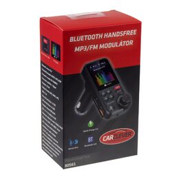 Bluetooth/MP3/FM modulátor bezdrátový s USB/SD portem do CL s TFT LCD