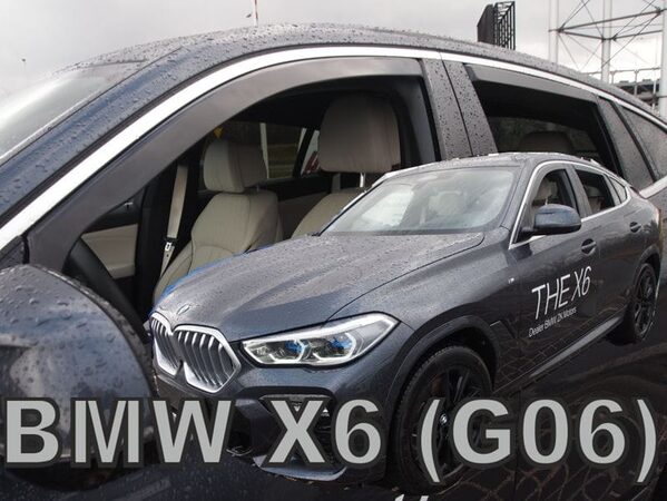 Ofuky oken - BMW X6 5D r.v. 2019-> (+zadní)