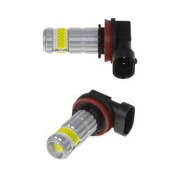 LED H8 bílá, COB 360°, 9-60V, 15W