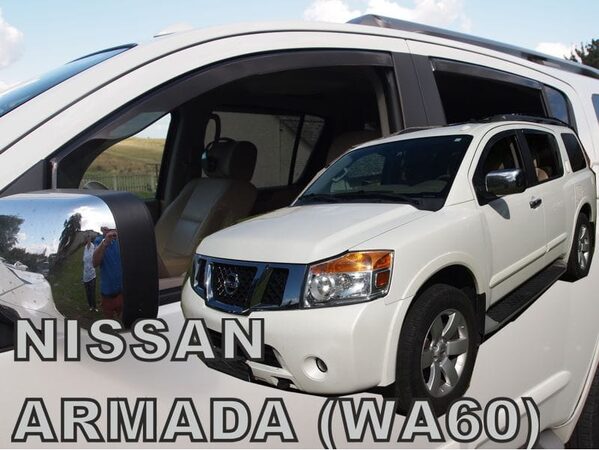 Ofuky oken - Nissan Armada 5D r.v. 2004-2016 (+zadní)