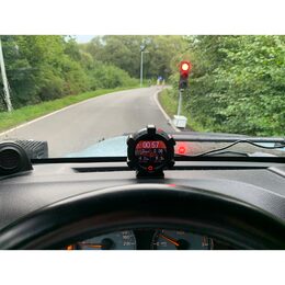 Palubní DISPLEJ 2" LCD, GPS měřič rychlosti s vestavěným víceosým gyroskopem