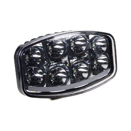 LED světlo s pozičním světlem oválné, 8x8W, 210x140mm, ECE R7/R10/R112