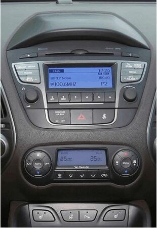 Redukce pro 10" autorádio Hyundai ix35, Tucson 2010-