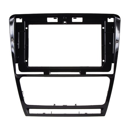 Redukce pro 10" autorádio Škoda Octavia 2008-2013, černá lesklá