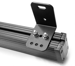 LED alej voděodolná (IP66) 12-24V, 40x LED 1W, oranžová 1200mm