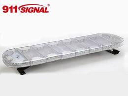 LED rampa 974mm, modrá/červená + 2x LED maják
