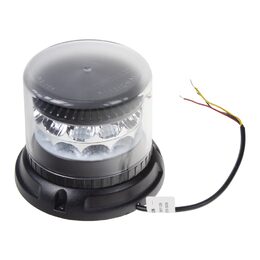 LED rampa 1200mm, modrá/červená + 2x LED maják