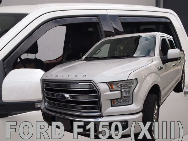 Ofuky oken - Ford F-150 4D r.v. 2014-> (+zadní)
