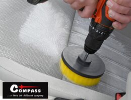 Kartáče sada 4ks 1/4" nástavec