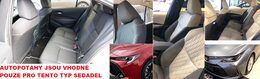 Autopotahy Toyota Corolla XII SEDAN, od r. 2019, černé