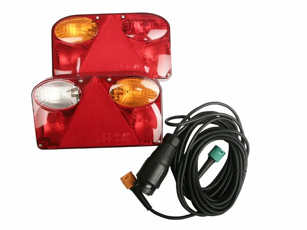 Elektrokabeláž k vleku, sada se světly (FT-88) 13pin / 4 m, MULTIPA