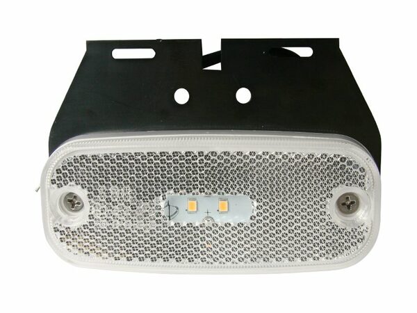 Poziční LED světlo bílé s držákem, MULTIPA