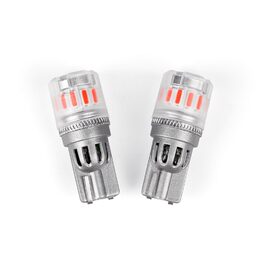 LED T10 červená, 12V, 13LED SMD