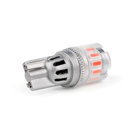 LED T10 červená, 12V, 13LED SMD