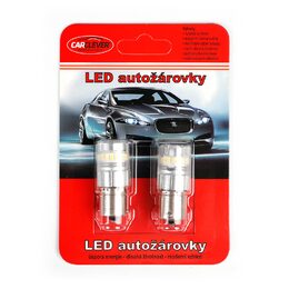 LED BA15S bílá, 12V, 23LED SMD