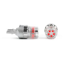 LED T20 (7443) červená, 12V, 23LED SMD