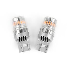 LED T20 (7443) oranžová, 12V, 23LED SMD