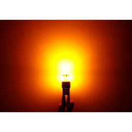 LED T20 (7443) oranžová, 12V, 23LED SMD