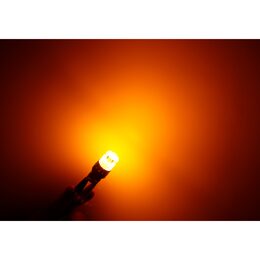 LED T20 (7443) oranžová, 12V, 23LED SMD