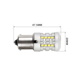 LED BA15S bílá, 12V, CAN-Bus, 26LED SMD