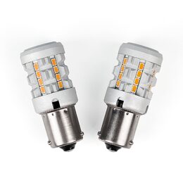 LED BAU15S oranžová, 12V, CAN-Bus, 26LED SMD
