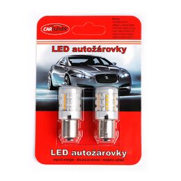LED BAU15S oranžová, 12V, CAN-Bus, 26LED SMD