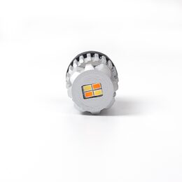 LED T20 (7443) bílá / oranžová, 12V, 12LED SMD