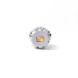 LED T20 (3157) bílá / oranžová, 12V, 12LED SMD